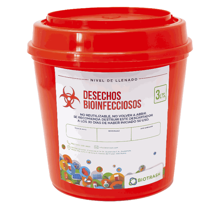 Descartador Punzocortante 03 Lts