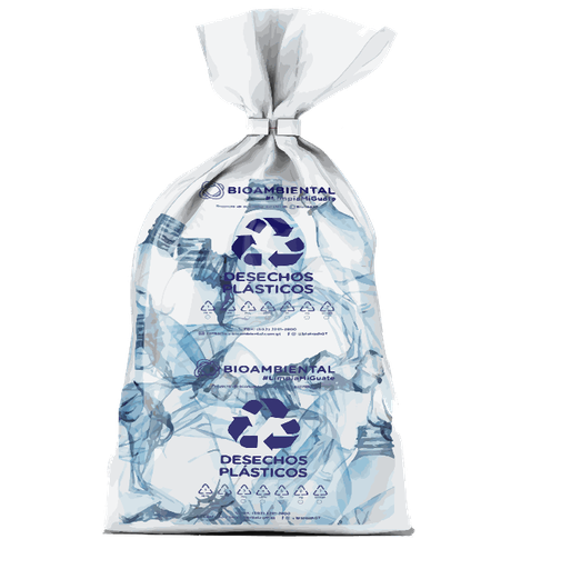 [BOLPOL15] Bolsa Biodegradable Transparente impresa 1 color